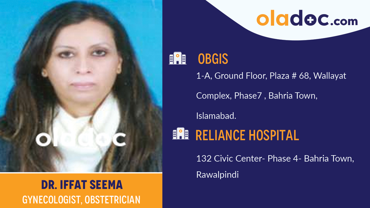 Practice location of Dr. Iffat Seema